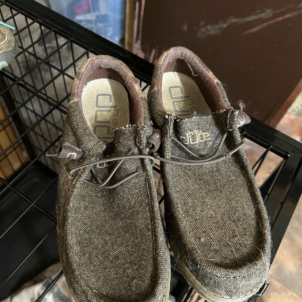 Hey Dude Brown Loafers Slip-Ons